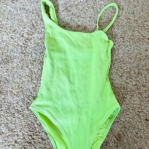 Hi-Cut Neon One Piece
